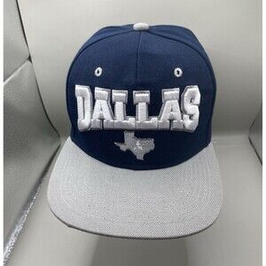 Dallas Cowboys Embroidered Snapback Hat JoyCap Blackhawk Blue Gray NWOT